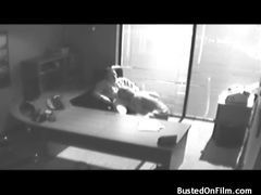 ChiliMovies presents: Security camera suck and fuck in the office