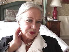 ChiliMovies presents: Sexy british lady playing with herself