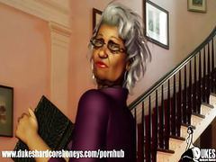 ChiliMovies presents: I fucked my granny neighbor (big black ass)