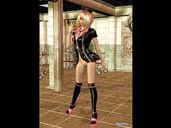 ChiliMovies presents: 3d petite blonde nurse in latex