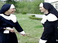 ChiliMovies presents: German nun get her first fuck from repairman in kloster