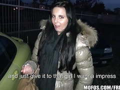 ChiliMovies presents: Public pickups - young czech exhibitionist fucks for cash
