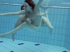 ChiliMovies presents: Two hot hairy beauties underwater