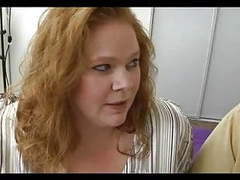 ChiliMovies presents: Big titted bbw redhead roze gets her fat quim fucked