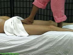 ChiliMovies presents: Hidden cam ashiatsu massage with foot.hand happy ending