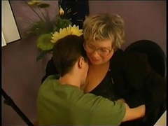 ChiliMovies presents: Bbw granny teacher fucks student