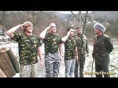 ChiliMovies presents: Military girl gets fucked by her team