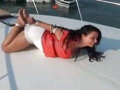 ChiliMovies presents: Hogtied on a boat