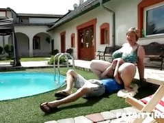 ChiliMovies presents: Bbw femdom session with hard face sitting and cock stroking