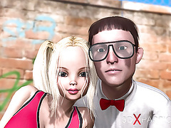 ChiliMovies presents: Teenage girl roller gets fucked by a big black cock outdoor