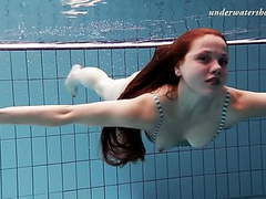 ChiliMovies presents: Salaka ribkina underwater swimming teen