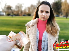 ChiliMovies presents: German scout - tiny teen mona fuck for cash at pickup cast