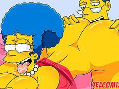 ChiliMovies presents: The neighbor's lover! fucking the hot neighbor - the simptoons