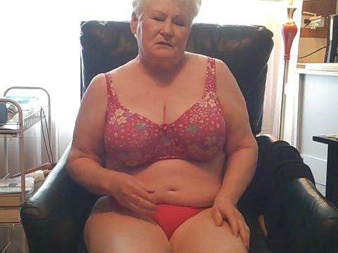 ChiliMovies presents: Granny  loves talking dirty to her fans so they can get off.