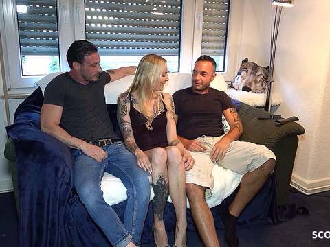 ChiliMovies presents: Real german amateur mmf threesome sex with skinny girl kitty blair