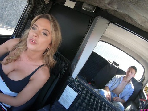 ChiliMovies presents: Lucky passenger fucks wet pussy of horny taxi driver shalina devine