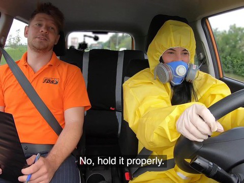 ChiliMovies presents: Driving instructor fucks orgasmic pussy of skinny czech lexi dona