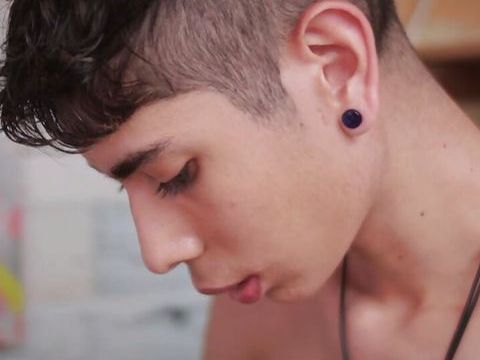 ChiliMovies presents: Mike torres sucking big dick skinny twink magic c until he cums on his tongue