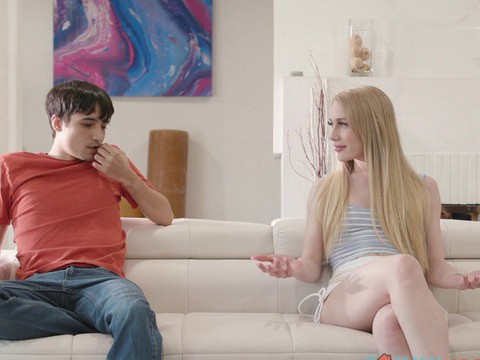 ChiliMovies presents: Pale babe emma starletto gets licked and fucked by a lucky roommate