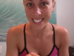 ChiliMovies presents: Sports bra on fit babe cherie deville
