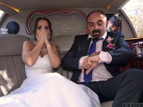 ChiliMovies presents: Busty bride jennifer mendez gets ass fucked in back of the limo