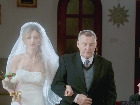 ChiliMovies presents: Newly wedded bride olivia sparkle gives head and gets fucked