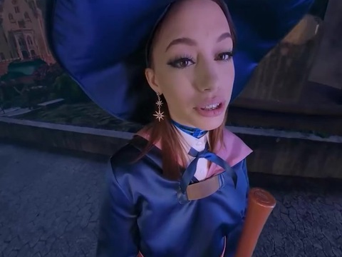 ChiliMovies presents: Laya rae as akko knows some naughty spells