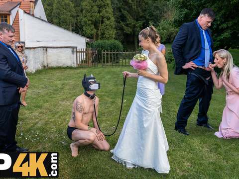 ChiliMovies presents: Bride4k. lovely love scene. hot sex with andrea