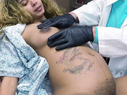 ChiliMovies presents: Dayanara's pregnant exam with a naughty doctor