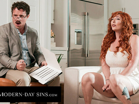 ChiliMovies presents: Modern-day sins - pervert therapist is obsessed with redhead milf lauren phillips's stunning body