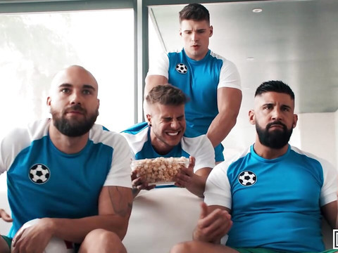 ChiliMovies presents: Men - allen king devours malik delgaty's juicy cock, then takes the wildest ride on it
