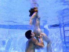 ChiliMovies presents: Cute girl sucks cock in the pool