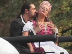 ChiliMovies presents: Old time costume and outdoor sex