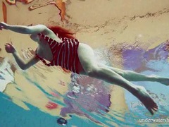 ChiliMovies presents: Small teen tits look even better underwater