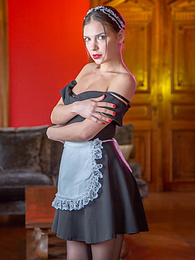 Chili Movies presents: Sexy Maid Henessy betrays Natalie Starr and fucks boyfriend