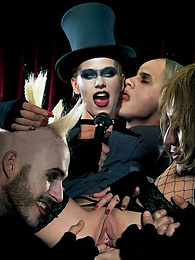 Chili Movies presents: Glamour Punk Fetish with Hot Cock Sucker Bitch Cora Menson