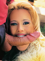 Chili Movies presents: Blonde Cora Works Hard With Mouth and Ass to Get a Facial
