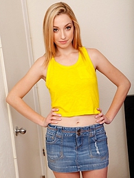 Chili Movies presents: Perky breasted Zoey Parker fingering her tight pussy