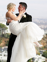 Chili Movies presents: Hot blonde Anikka Albrite consummates her marriage vows after getting married